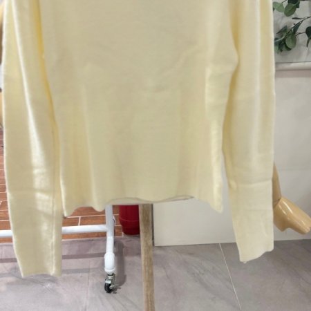 사이드 리본 니트