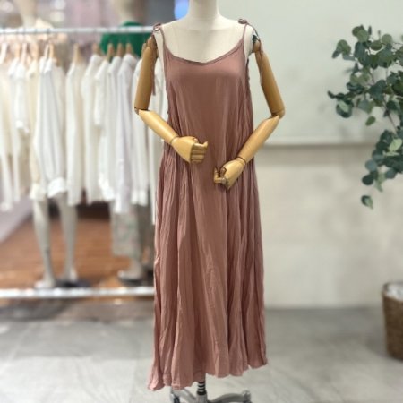 어깨끈 뷔스티에 레이어드 원피스