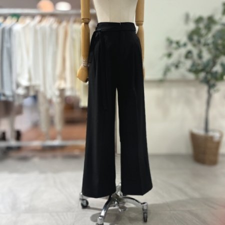 벨트세트 투턱 와이드 슬랙스