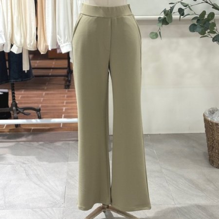 밴딩 부츠컷 슬랙스