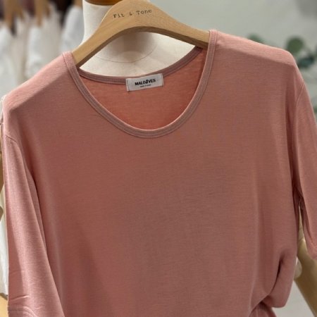 루즈핏 무지라운드반팔티셔츠