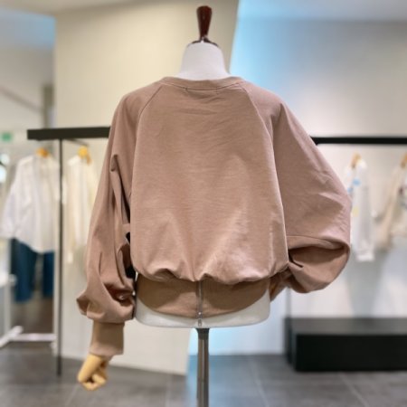 지퍼 포인트 티셔츠