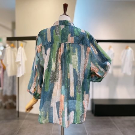 볼륨소매 쿨 셔츠