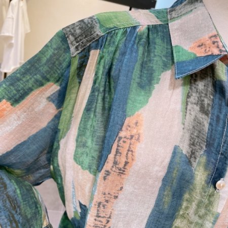 볼륨소매 쿨 셔츠