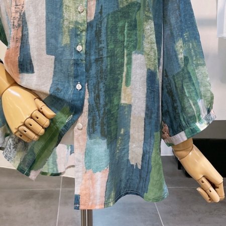 볼륨소매 쿨 셔츠