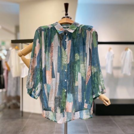 볼륨소매 쿨 셔츠