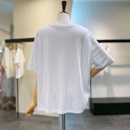 린넨 블렌드 티셔츠