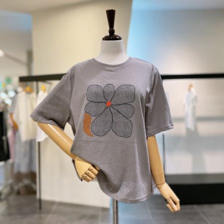 린넨 블렌드 티셔츠