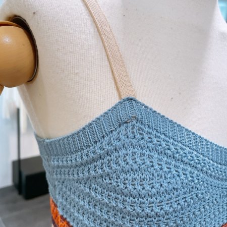 컬러 스트라이프 원피스