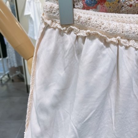 크로쉐 베스트 반바지 세트