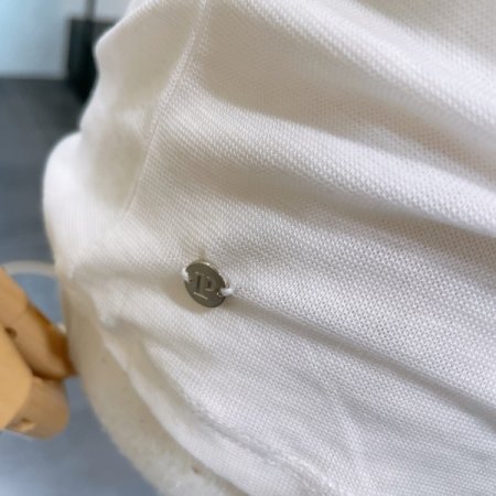 플라워 자수 티셔츠