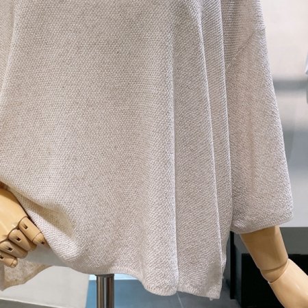 린넨 보트넥 니트