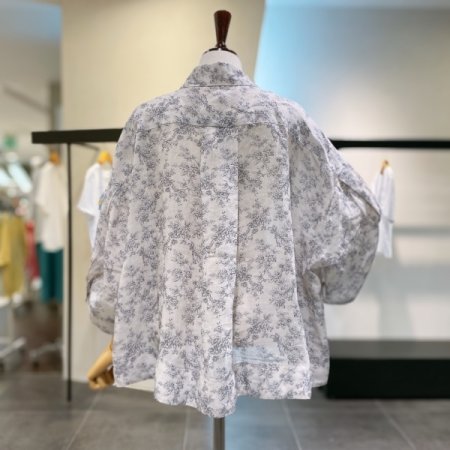 린넨 포켓 나염 셔츠