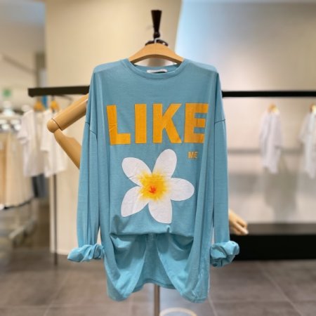 라이크 나염 긴팔 티셔츠