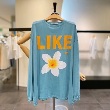 라이크 나염 긴팔 티셔츠