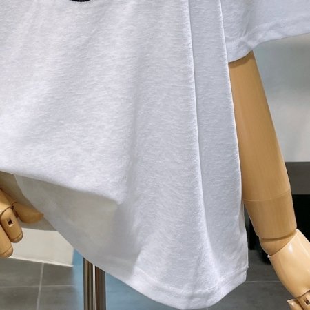 그래픽 린넨 믹스 티셔츠