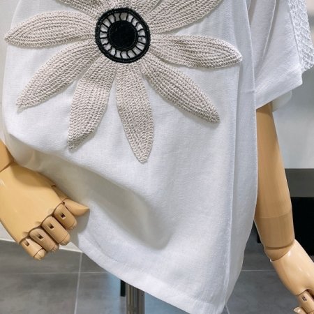 썬 플라워 티셔츠