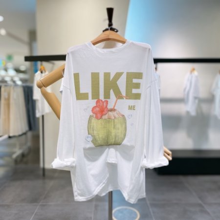 썸머 나염 티셔츠