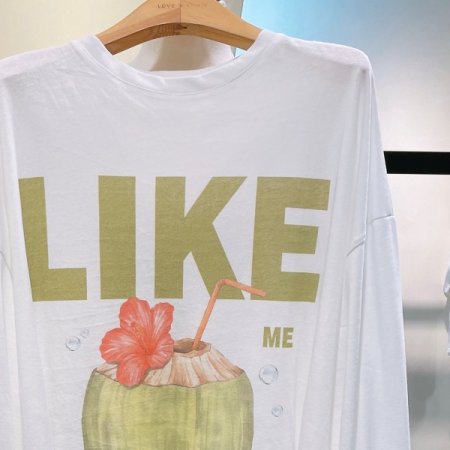 썸머 나염 티셔츠