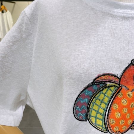 호박 린넨 티셔츠