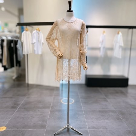 레이스 레이어드 원피스