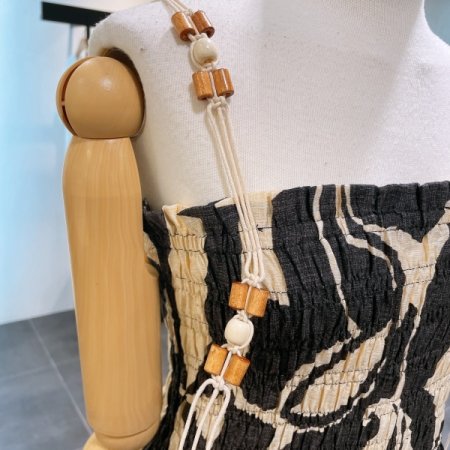 썸머 트로피칼 민소매 원피스