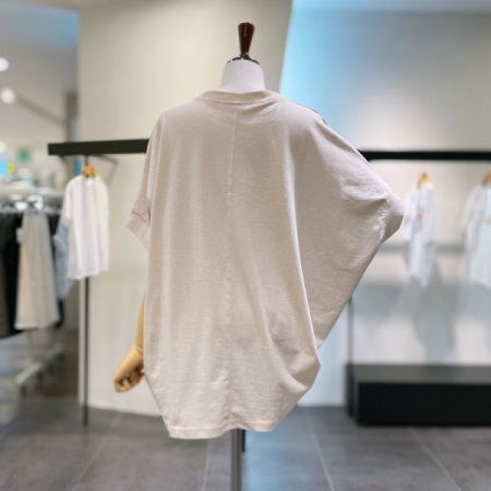 네모 나염 반팔 티셔츠