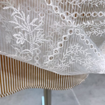 레이스 레이어드 스커트