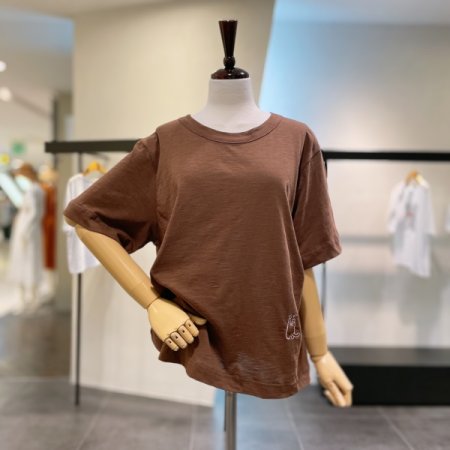 슬랍 자수 티셔츠