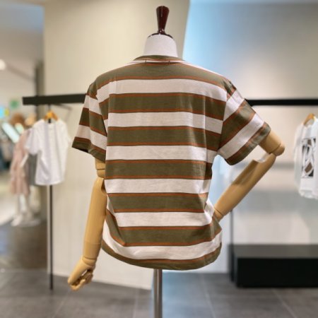 팝 스트라이프 티셔츠