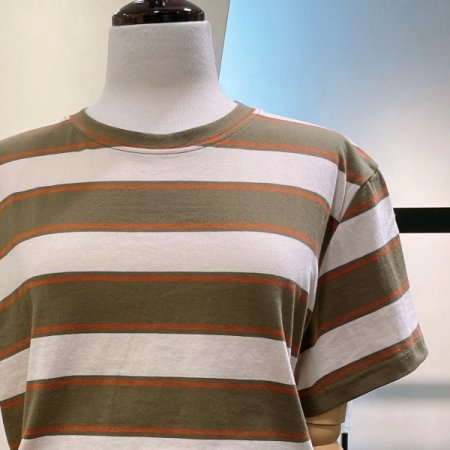 팝 스트라이프 티셔츠