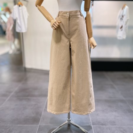 면 스판 밴딩 팬츠