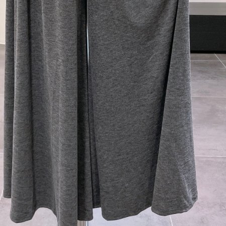 맥시 와이드 밴딩 팬츠