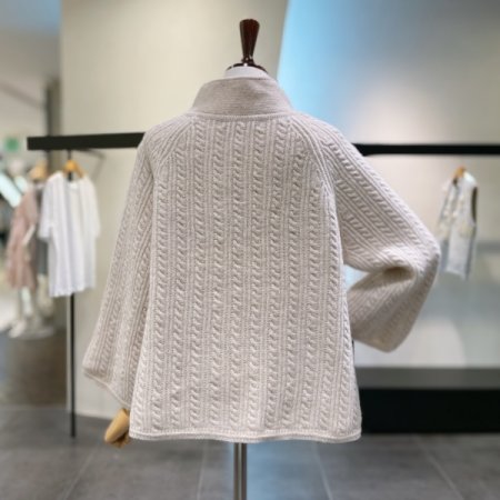 플레어 니트 가디건