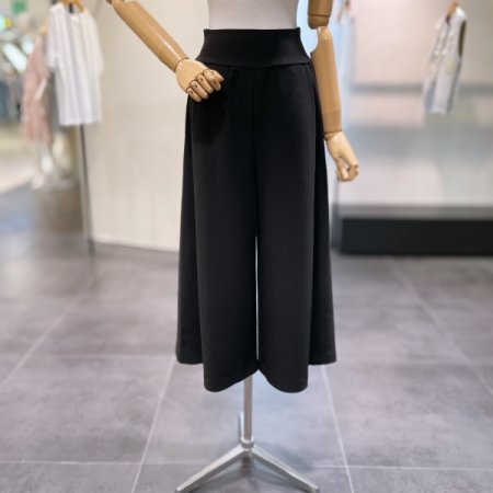 허리밴딩 통 팬츠