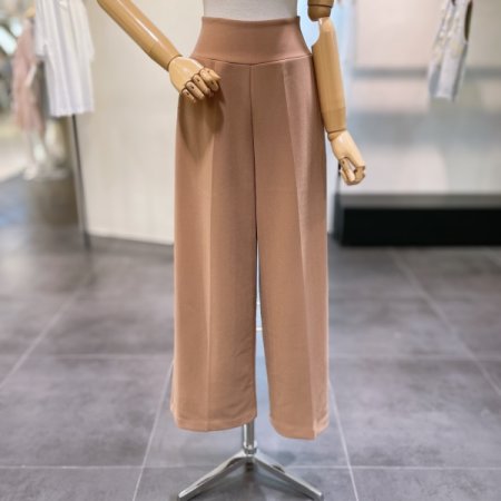 밴딩 와이드 팬츠