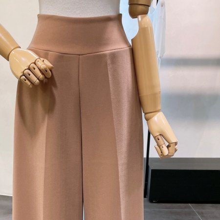 밴딩 와이드 팬츠