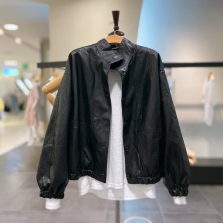 빈티지 레더 점퍼