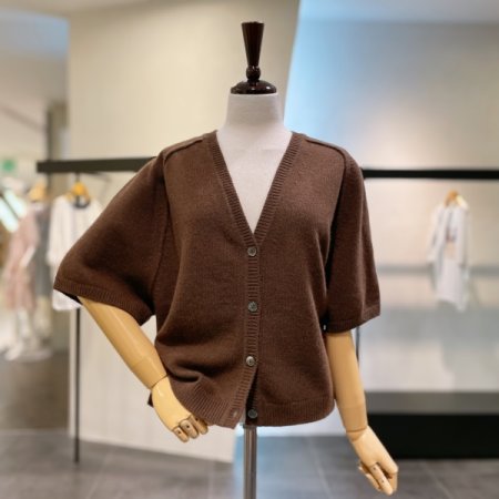 하프 니트 가디건