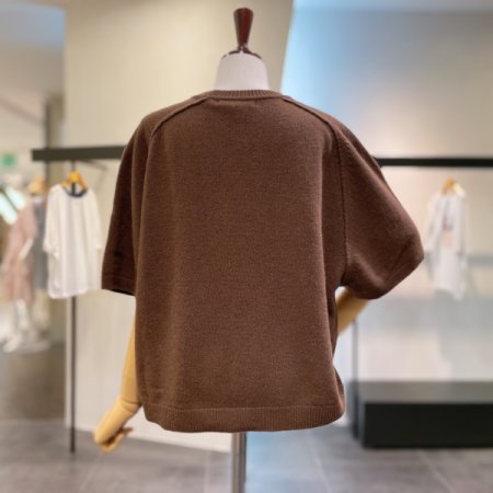 하프 니트 가디건