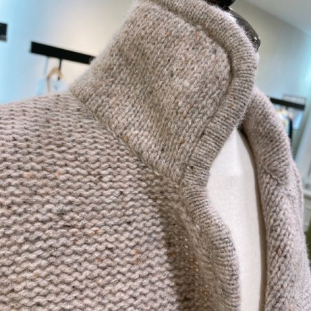 쓰리 버튼 니트 자켓