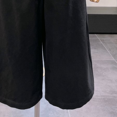 코튼 밴딩 하프 팬츠