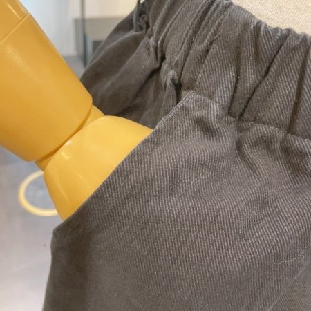 코튼 밴딩 하프 팬츠