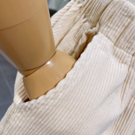 코듀로이 카고 하프 팬츠