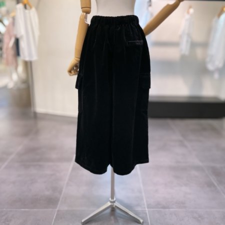 코듀로이 카고 하프 팬츠