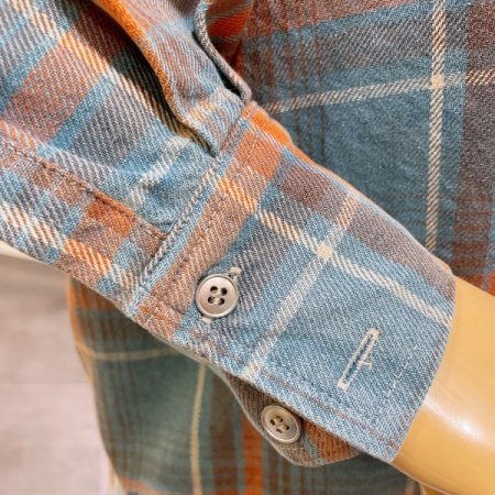 빈티지 체크 셔츠