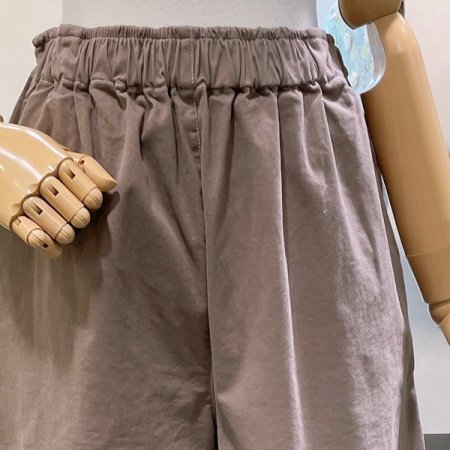 스티치 밴딩 팬츠