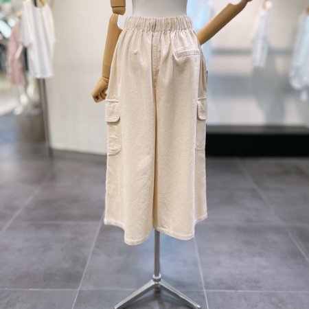 포켓 스트링 7부 팬츠