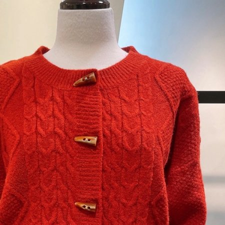 꽈배기 라운드 가디건