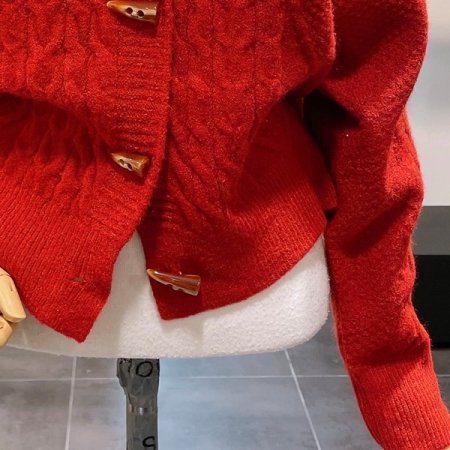 꽈배기 라운드 가디건